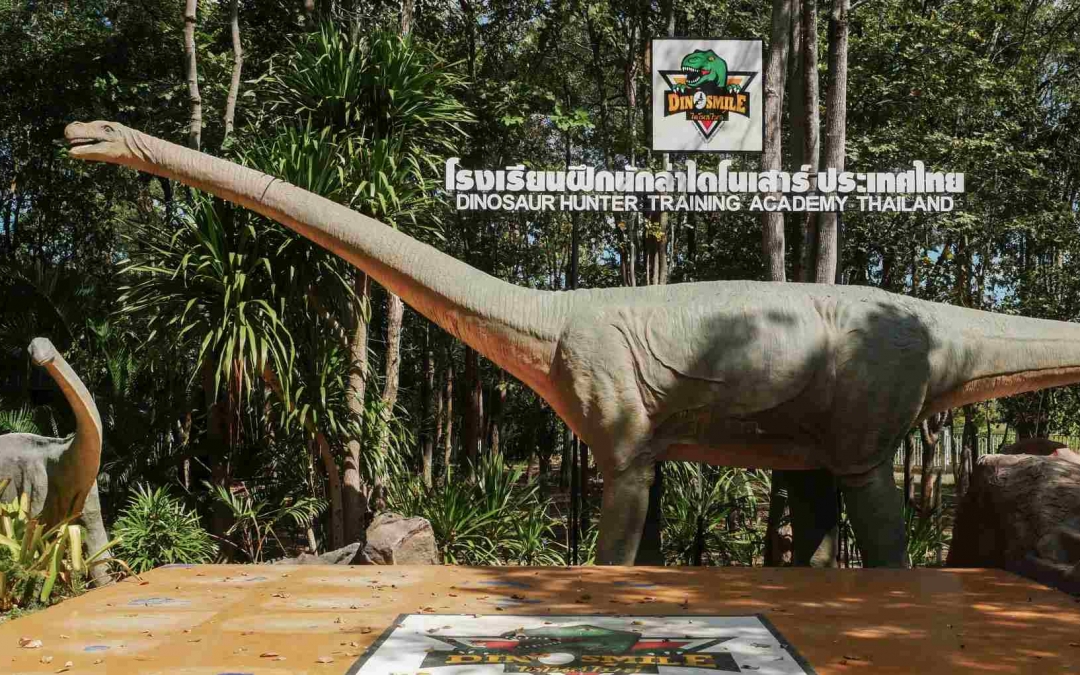 Kam za ozajstnými dinosaurami v Thajsku